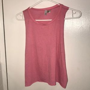 Pink muscle shirt